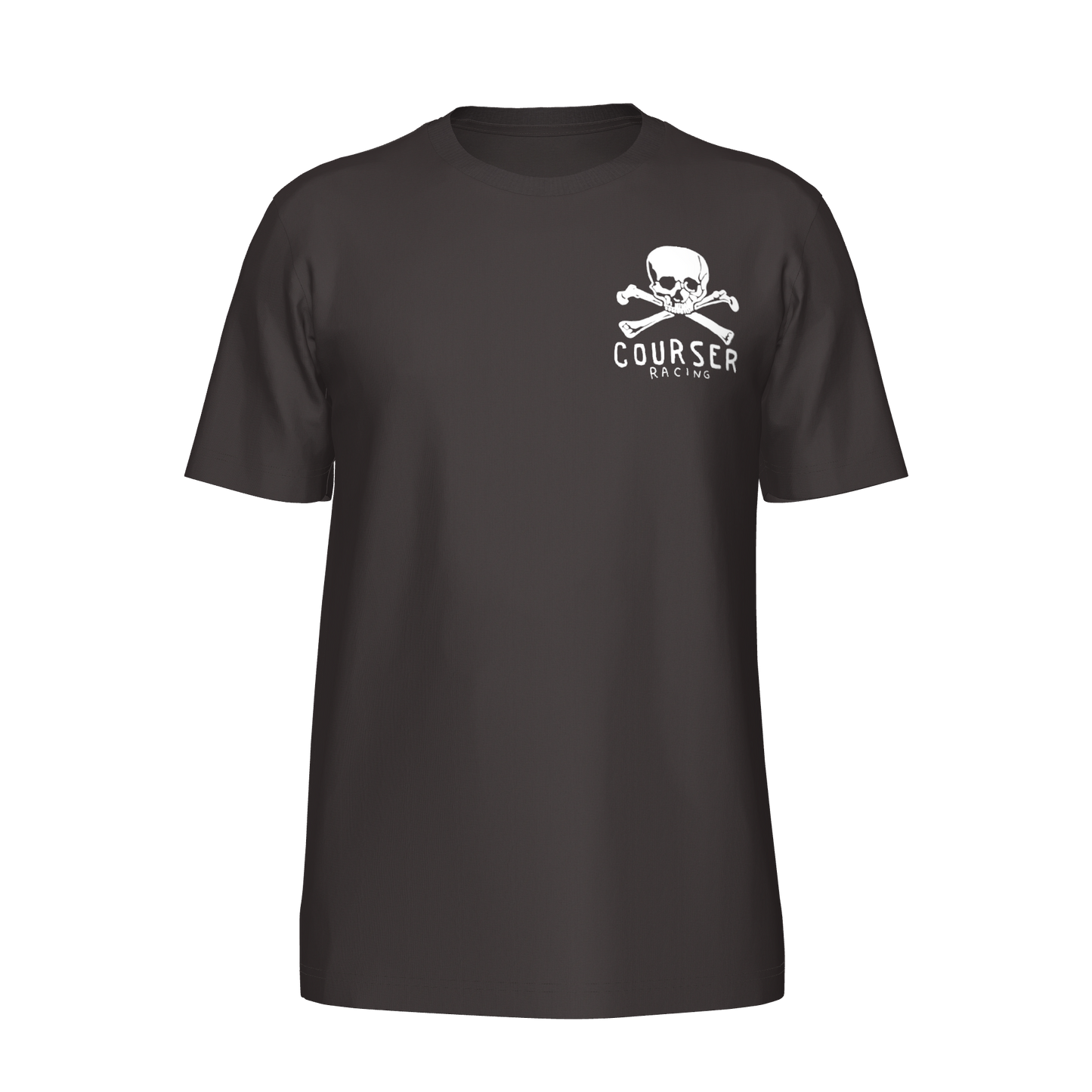 Courser Racing NL White Skull Tee