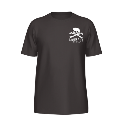 Courser Racing NL White Skull Tee