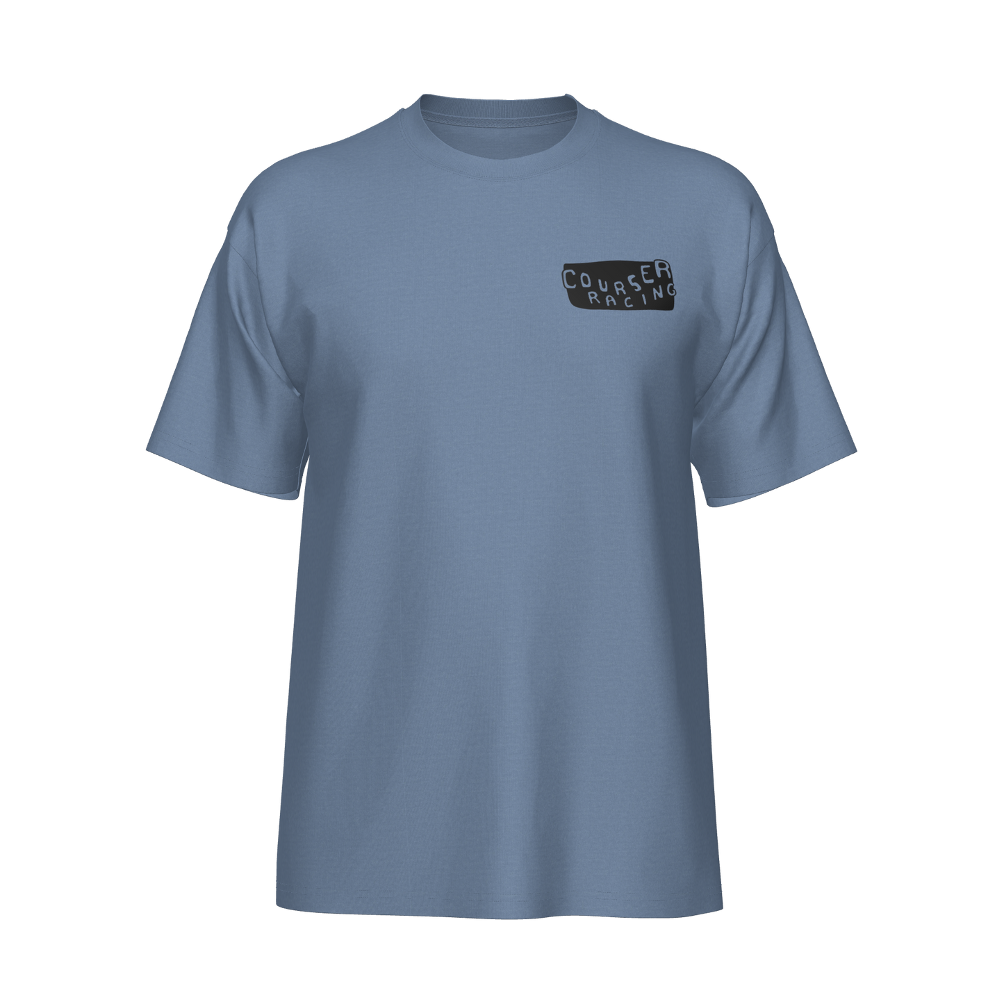 Courser Racing CC Black Skulls Tee