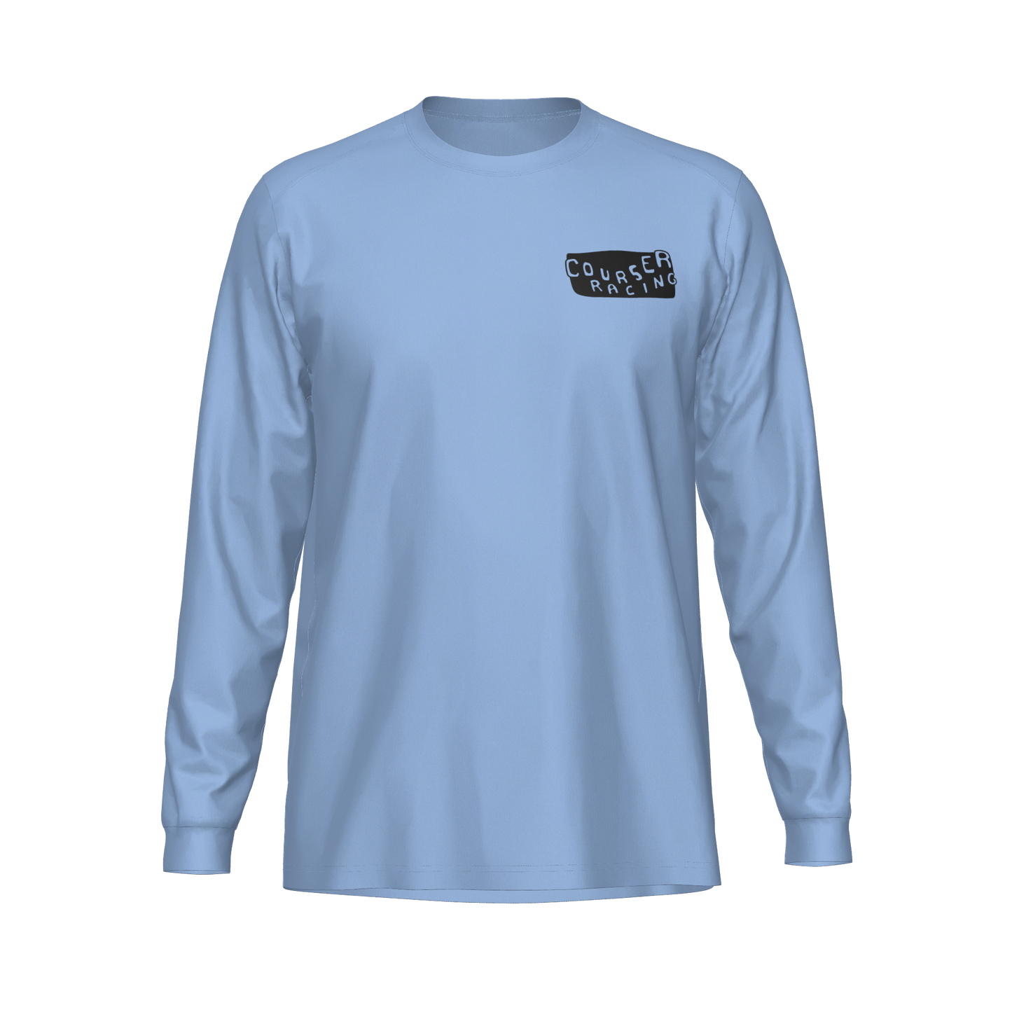 Courser Racing Black Skulls Performance Long Sleeve