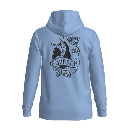 Courser Racing Mermaid Hooded Performance Long Sleeve