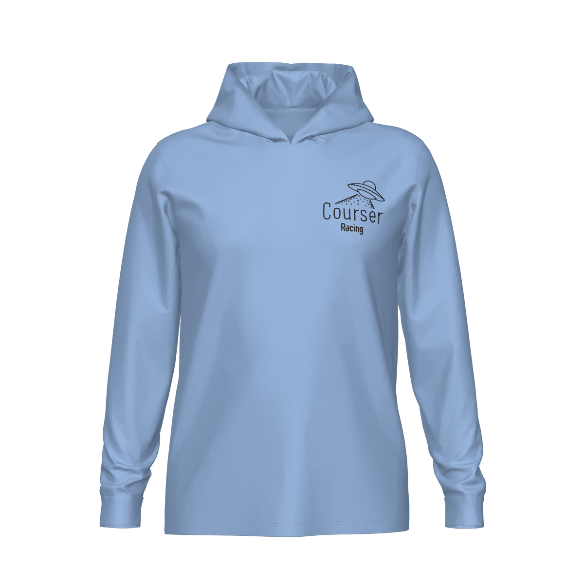 Courser Racing Alien Hooded Performance Long Sleeve