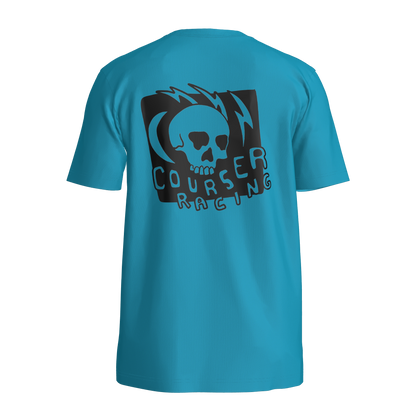 Courser Racing NL Black Skull Tee