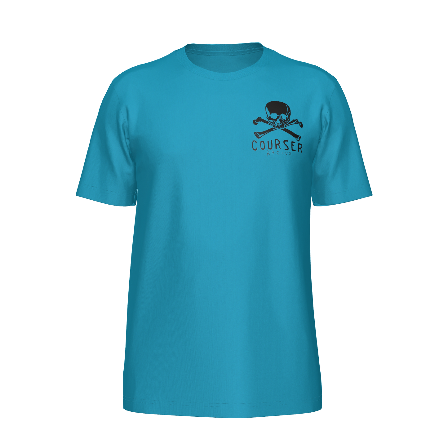Courser Racing NL White Skull Tee