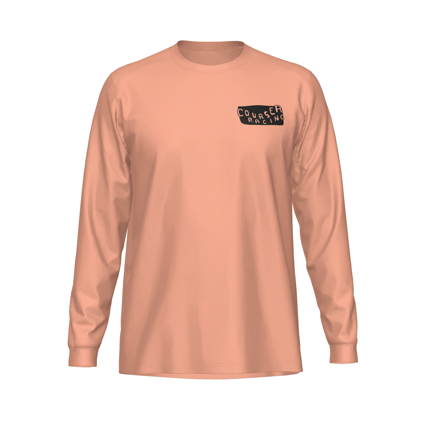 Courser Racing Black Skulls Performance Long Sleeve