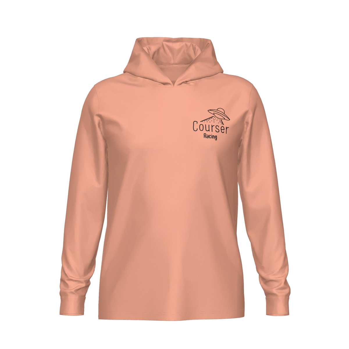Courser Racing Alien Hooded Performance Long Sleeve