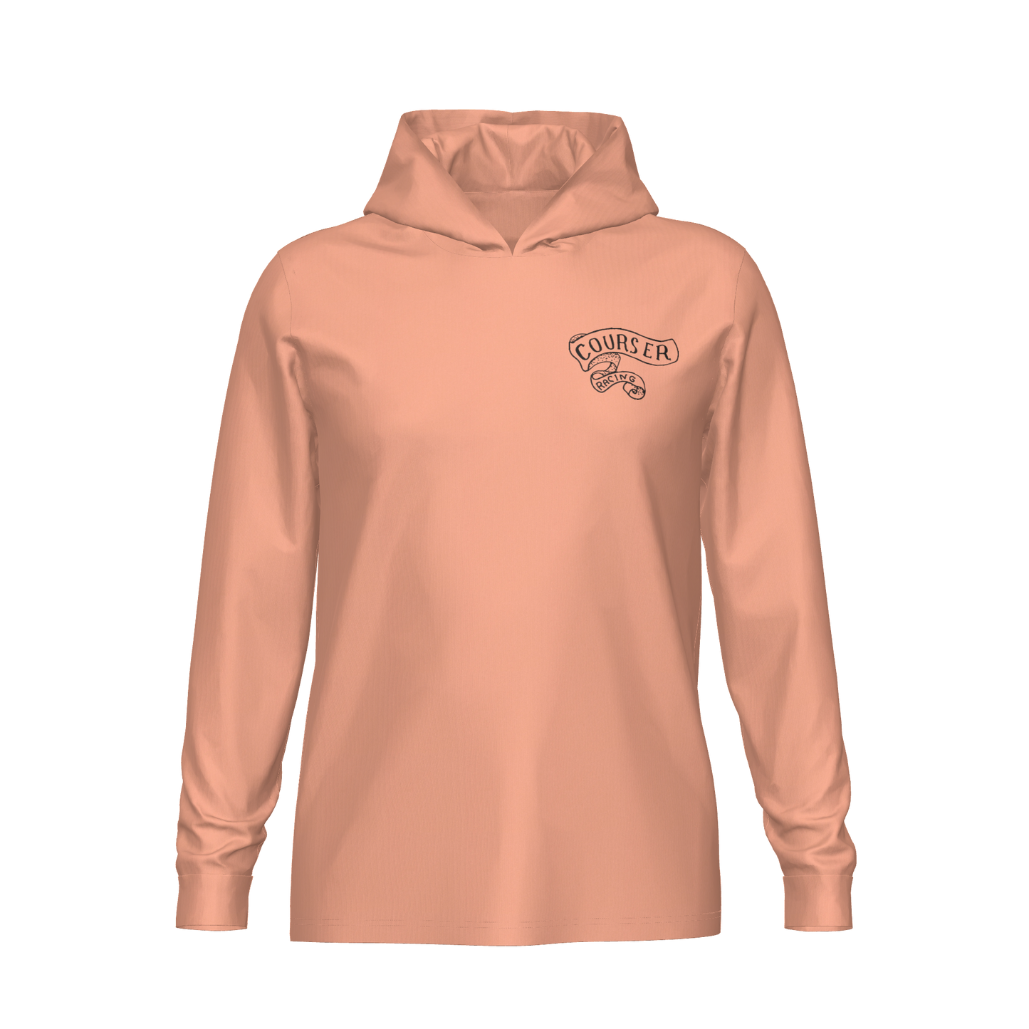 Courser Racing Mermaid Hooded Performance Long Sleeve