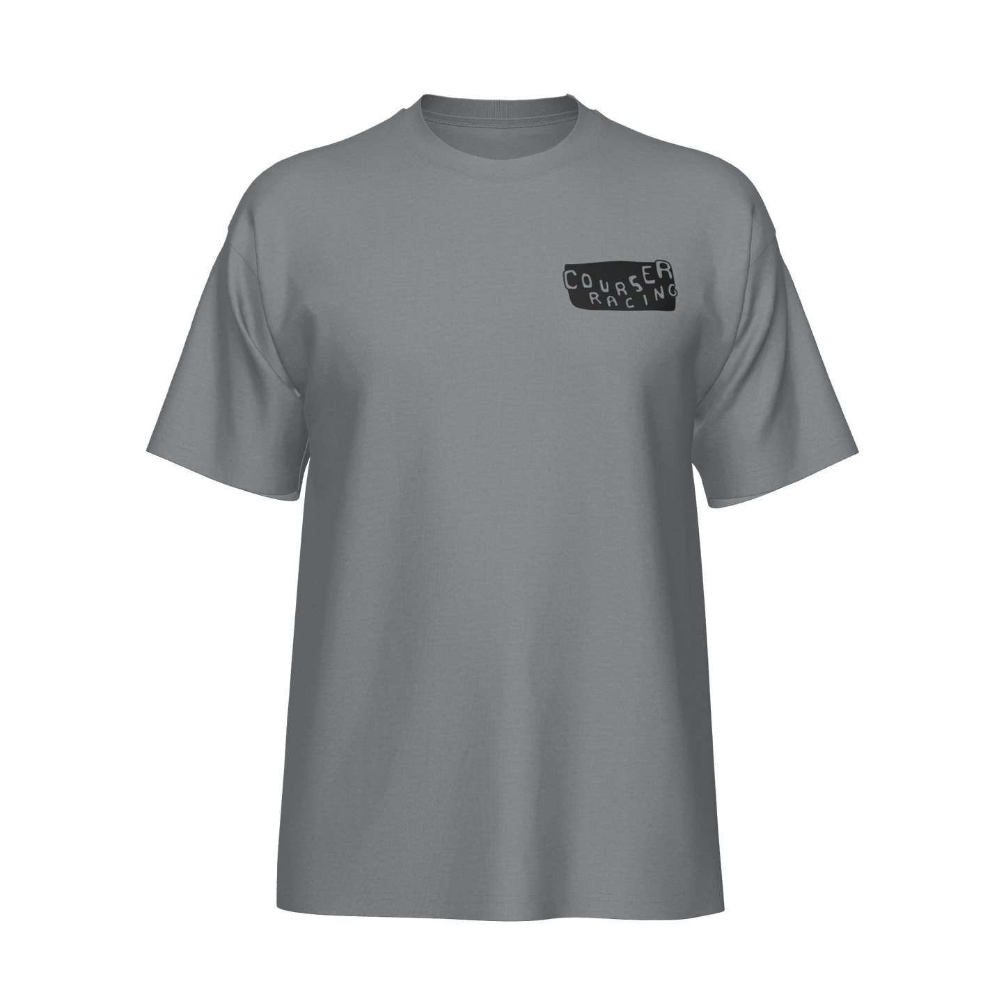 Courser Racing CC Black Skulls Tee