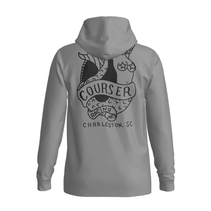 Courser Racing Mermaid Hooded Performance Long Sleeve