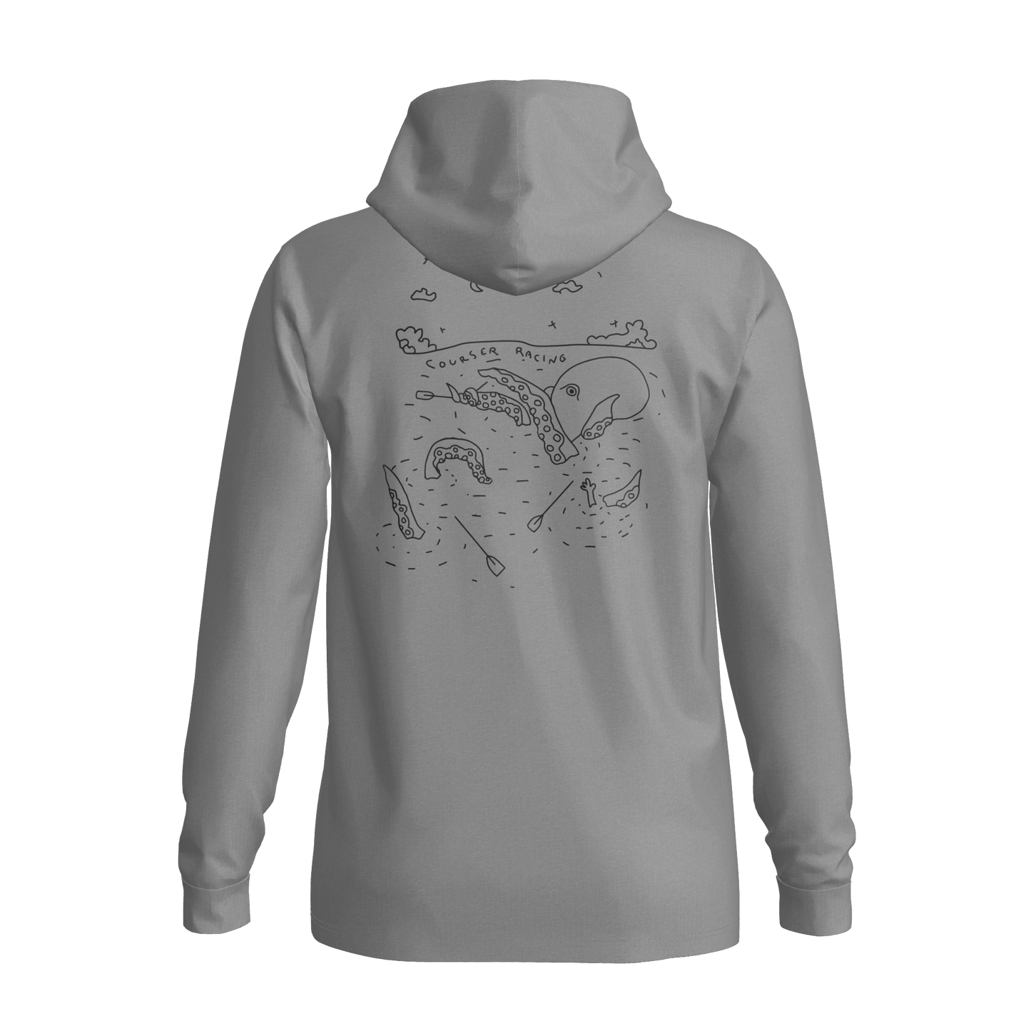 Courser Racing Octopus II Hooded Performance Long Sleeve