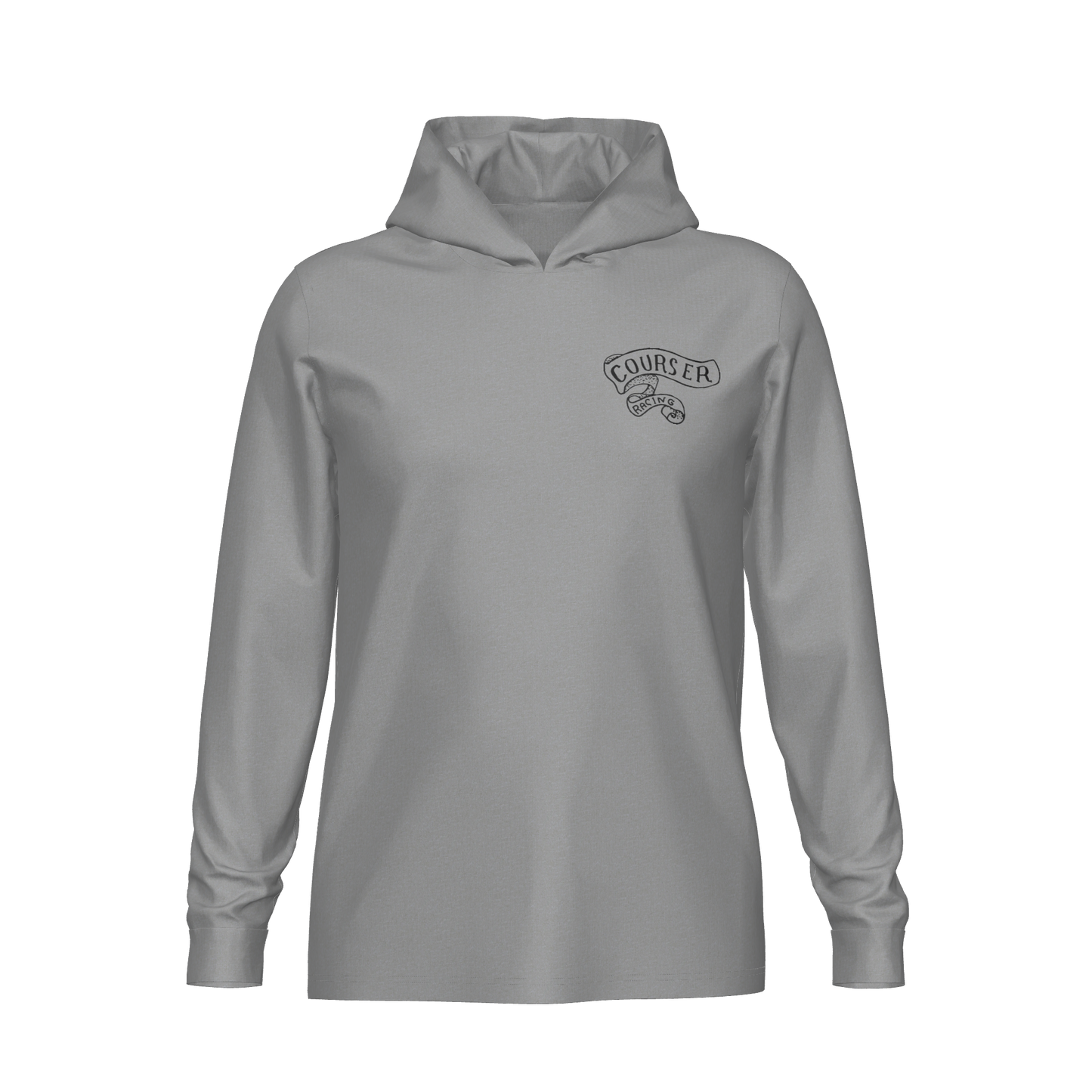 Courser Racing Mermaid Hooded Performance Long Sleeve