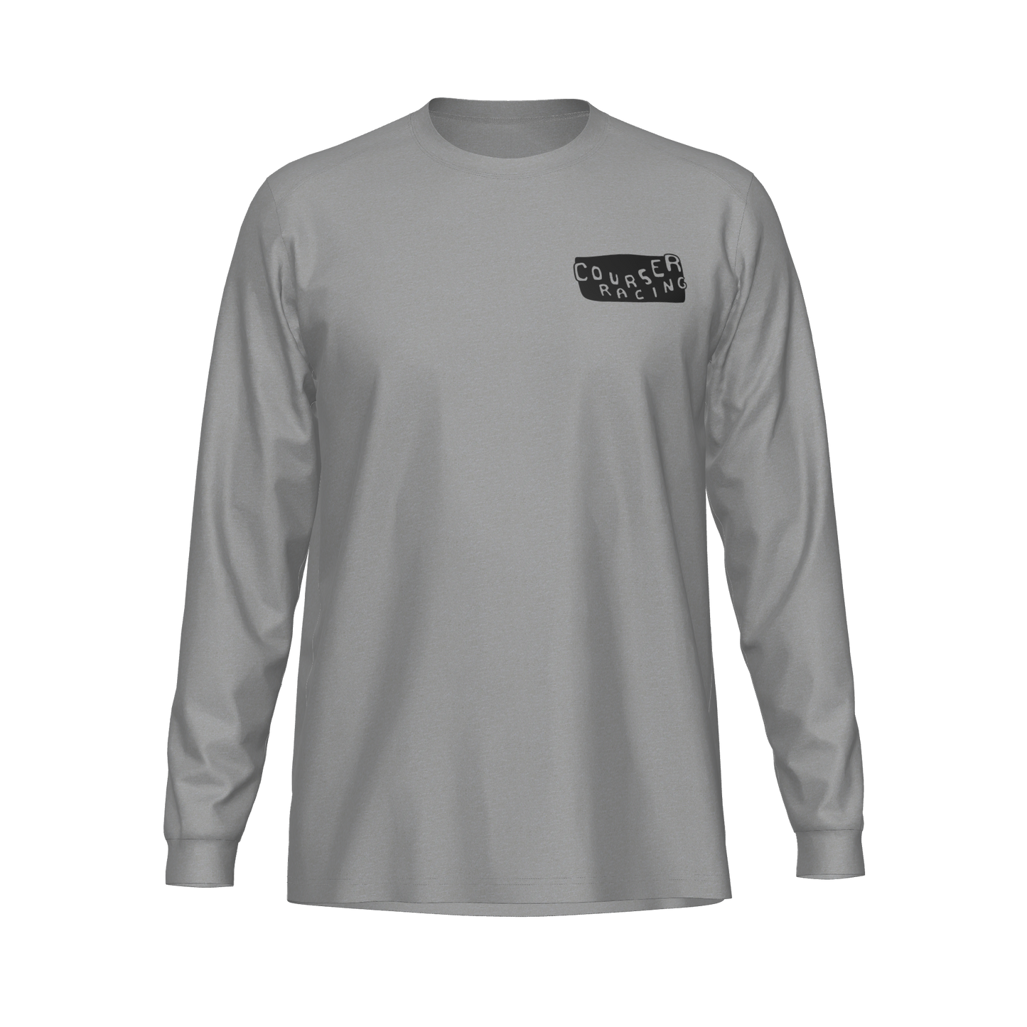 Courser Racing Black Skulls Performance Long Sleeve