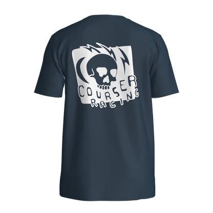 Courser Racing NL Black Skull Tee