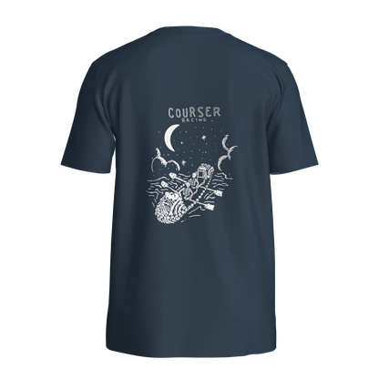 Courser Racing NL White Skull Tee