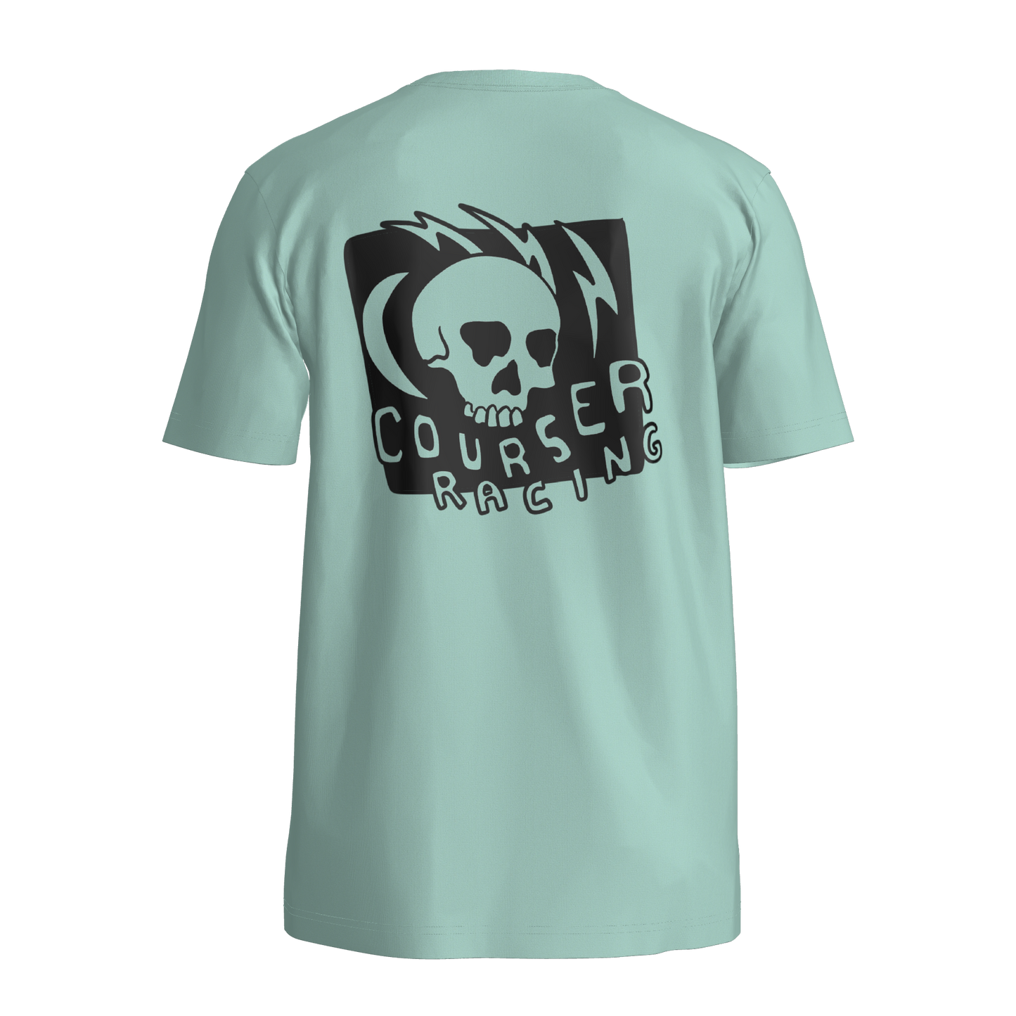 Courser Racing NL Black Skull Tee