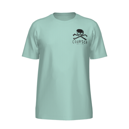 Courser Racing NL White Skull Tee