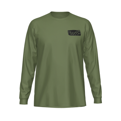 Courser Racing Black Skulls Performance Long Sleeve