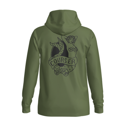 Courser Racing Mermaid Hooded Performance Long Sleeve