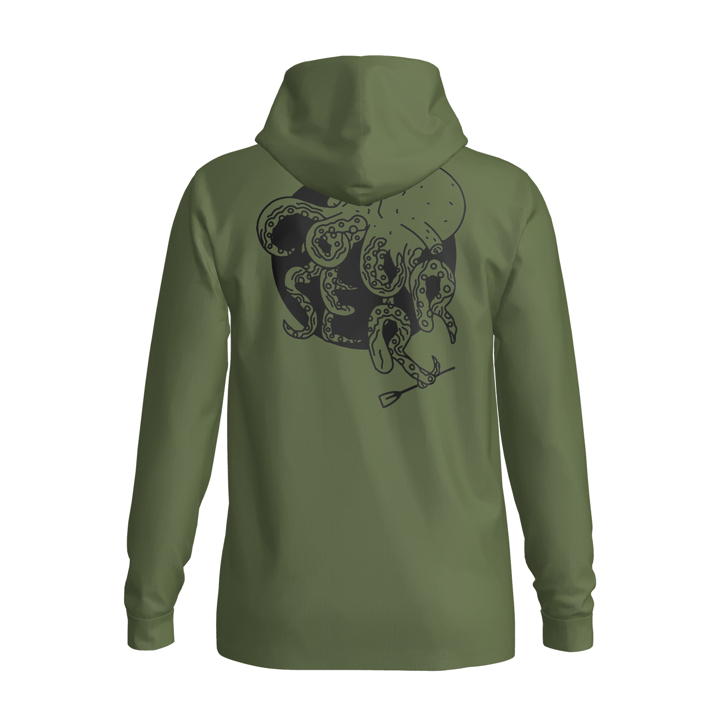 Courser Racing Octopus Hooded Performance Long Sleeve