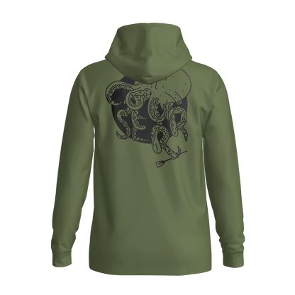 Courser Racing Octopus Hooded Performance Long Sleeve