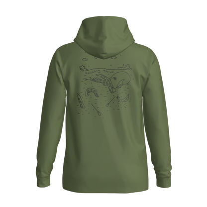 Courser Racing Octopus II Hooded Performance Long Sleeve