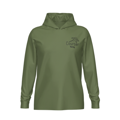 Courser Racing Alien Hooded Performance Long Sleeve