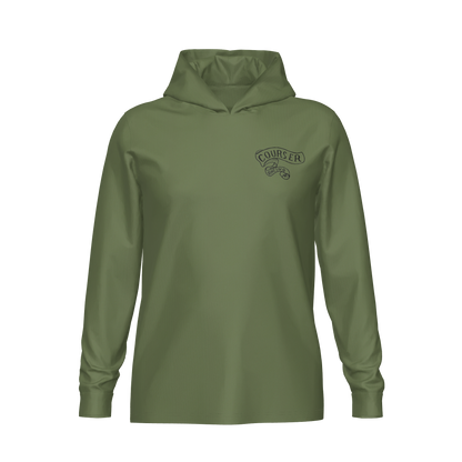Courser Racing Mermaid Hooded Performance Long Sleeve