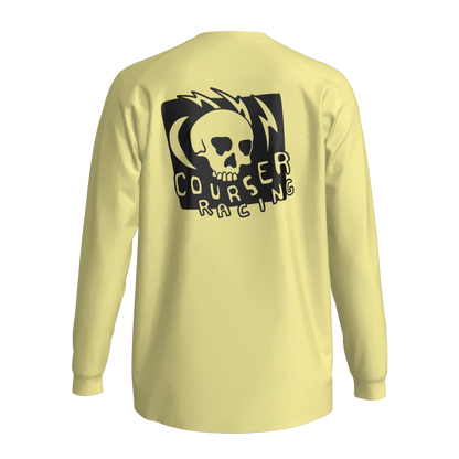 Courser Racing Black Skulls Performance Long Sleeve