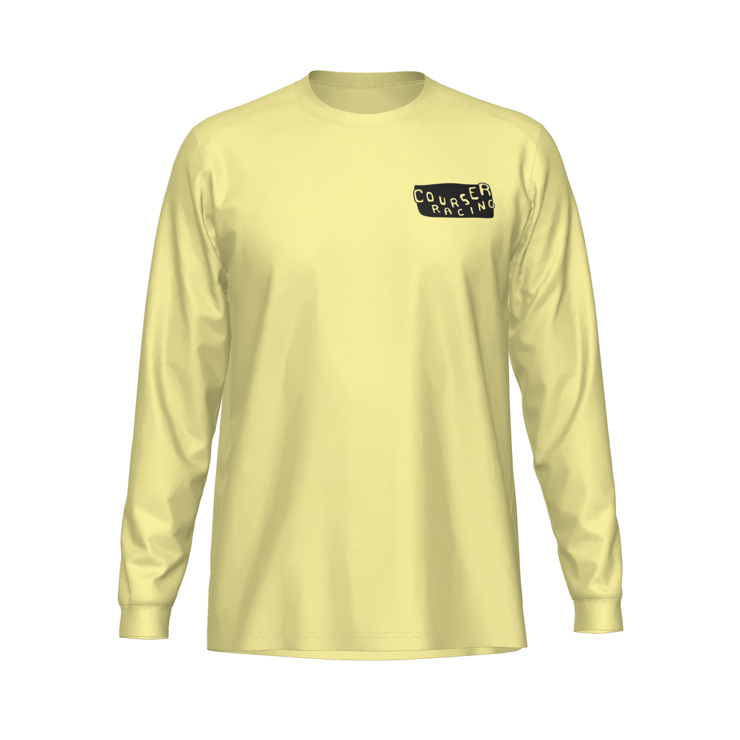 Courser Racing Black Skulls Performance Long Sleeve