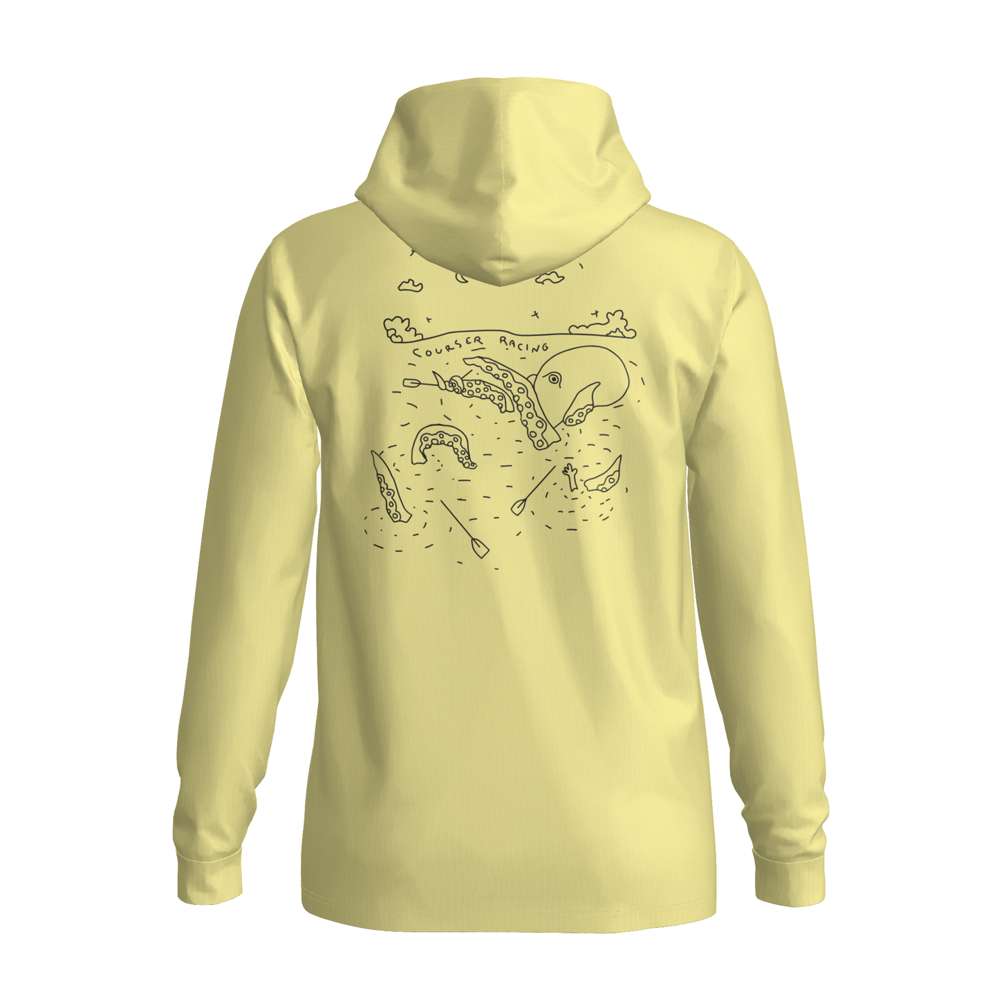 Courser Racing Octopus II Hooded Performance Long Sleeve