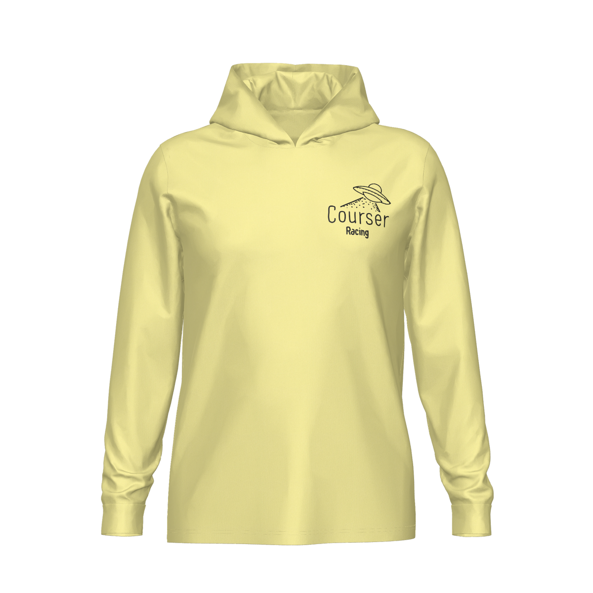 Courser Racing Alien Hooded Performance Long Sleeve