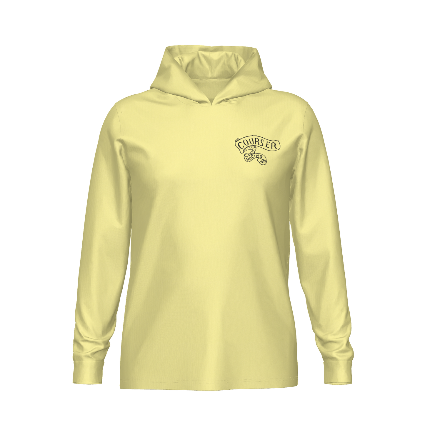 Courser Racing Mermaid Hooded Performance Long Sleeve