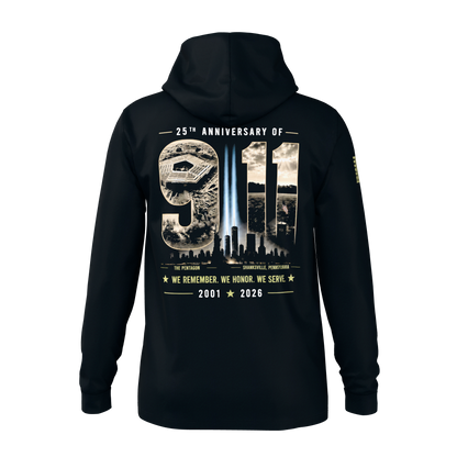 IAVA 9/11 Fishing Rash Guard Hooded Shirt