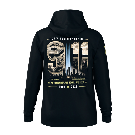 IAVA 9/11 Fishing Rash Guard Hooded Shirt
