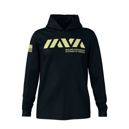 IAVA 9/11 Fishing Rash Guard Hooded Shirt