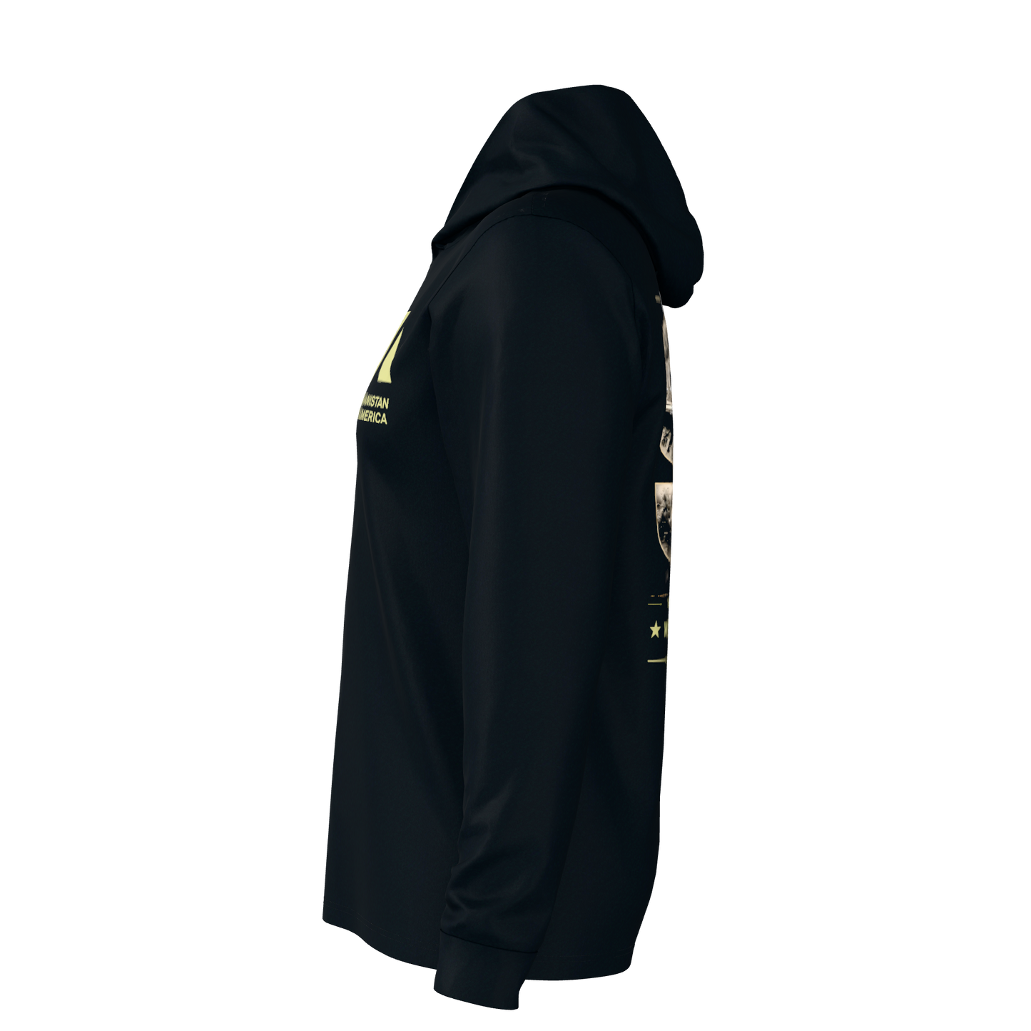 IAVA 9/11 Fishing Rash Guard Hooded Shirt