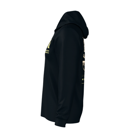 IAVA 9/11 Fishing Rash Guard Hooded Shirt