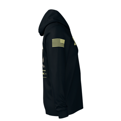 IAVA 9/11 Fishing Rash Guard Hooded Shirt