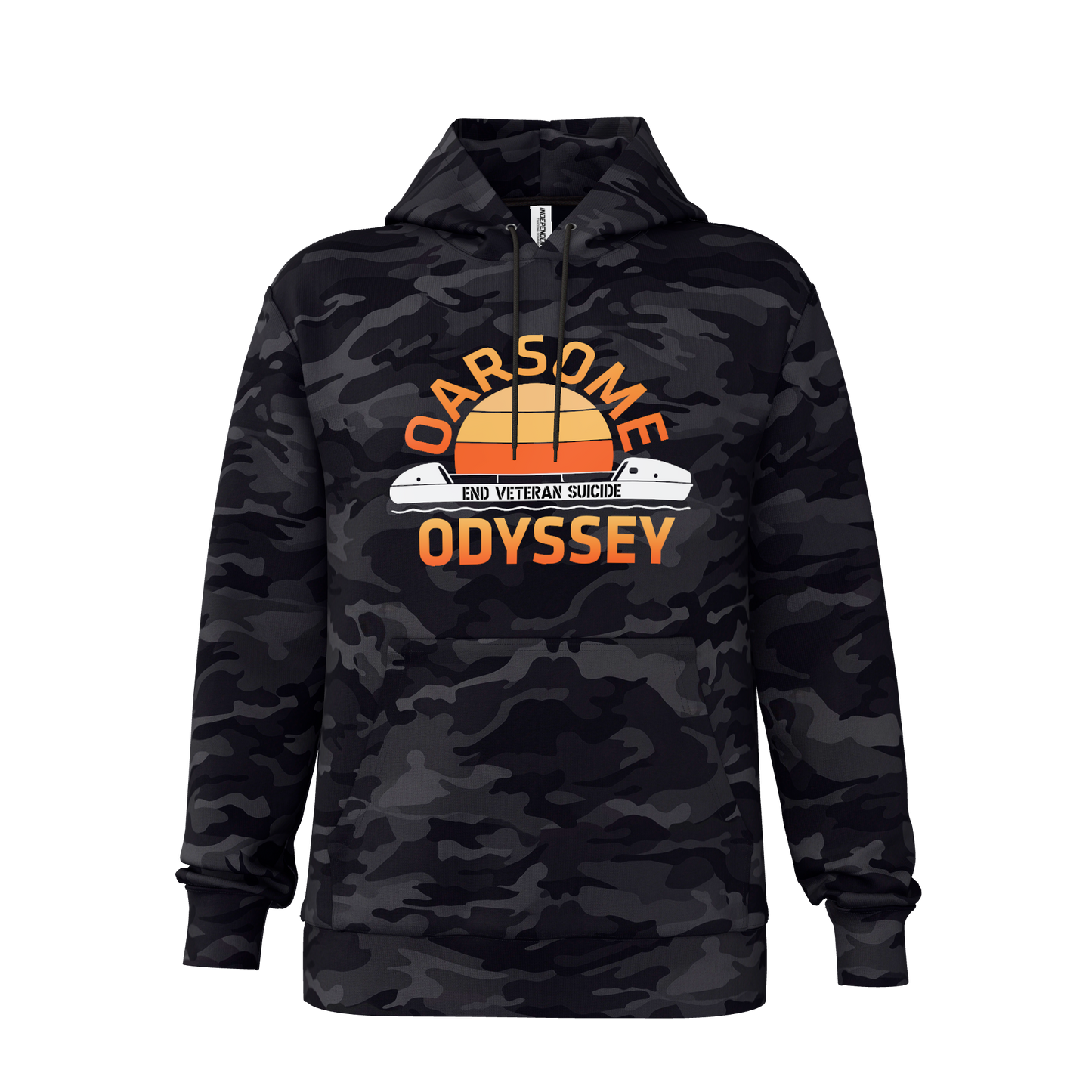 Oarsome Camo Hoodie