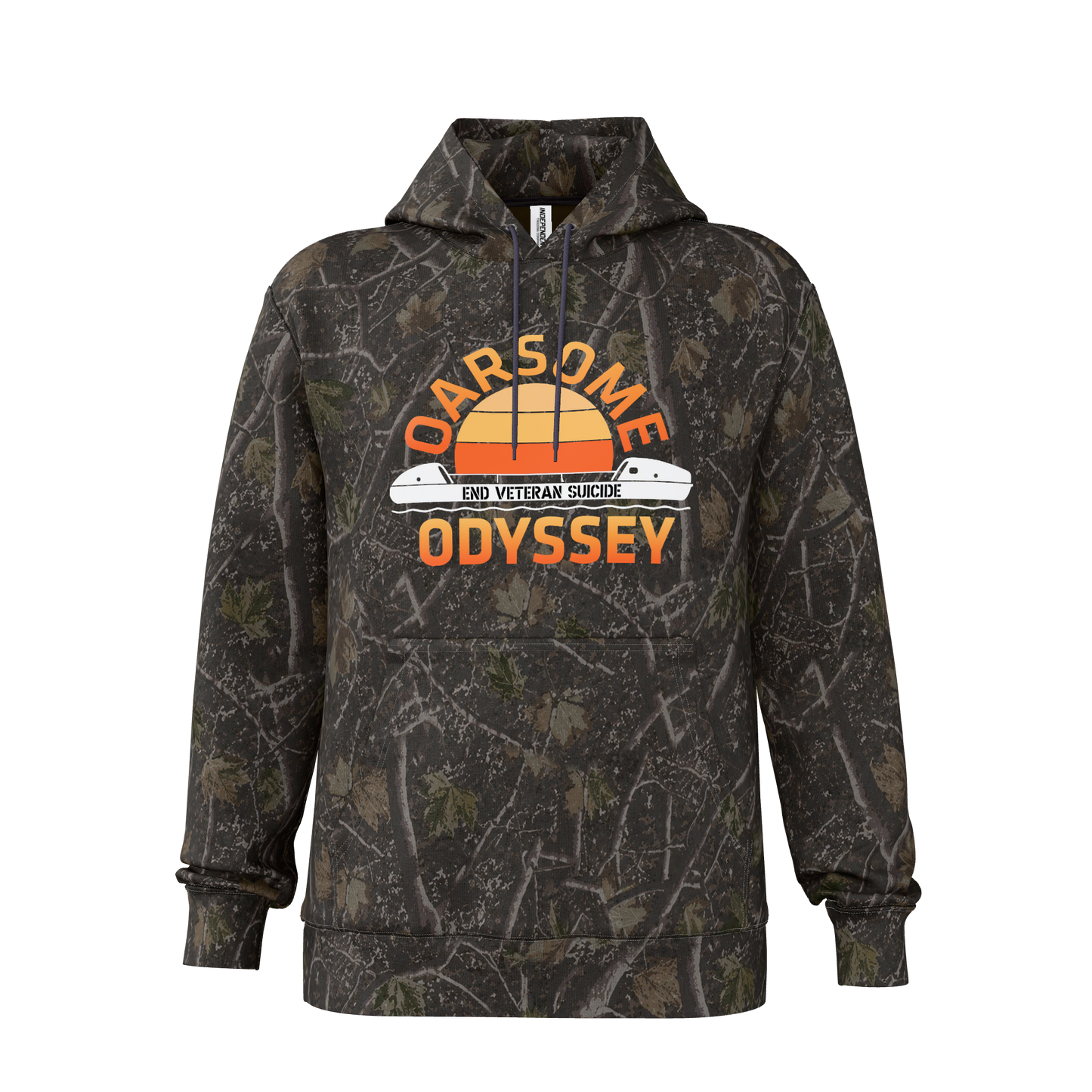 Oarsome Camo Hoodie