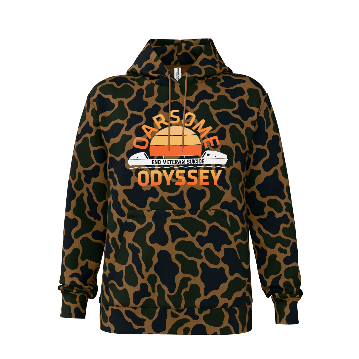 Oarsome Camo Hoodie