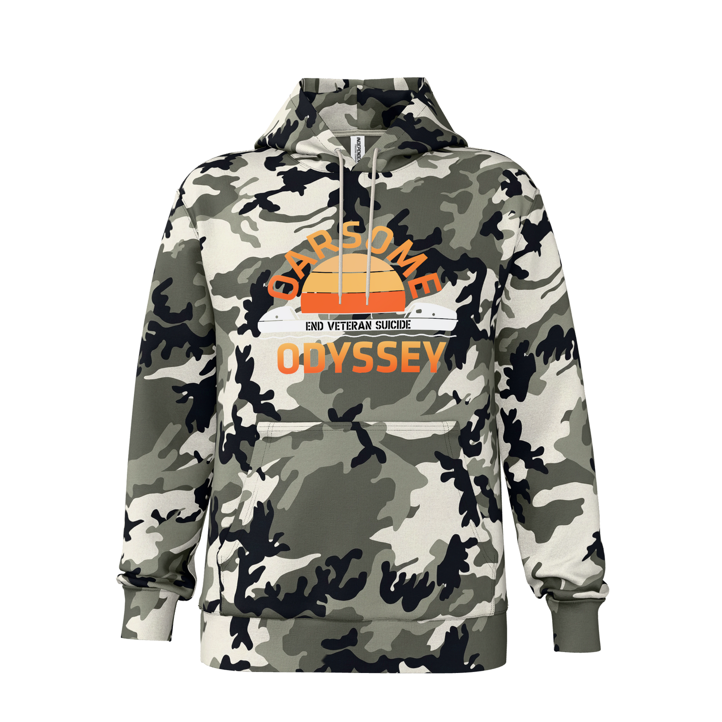 Oarsome Camo Hoodie