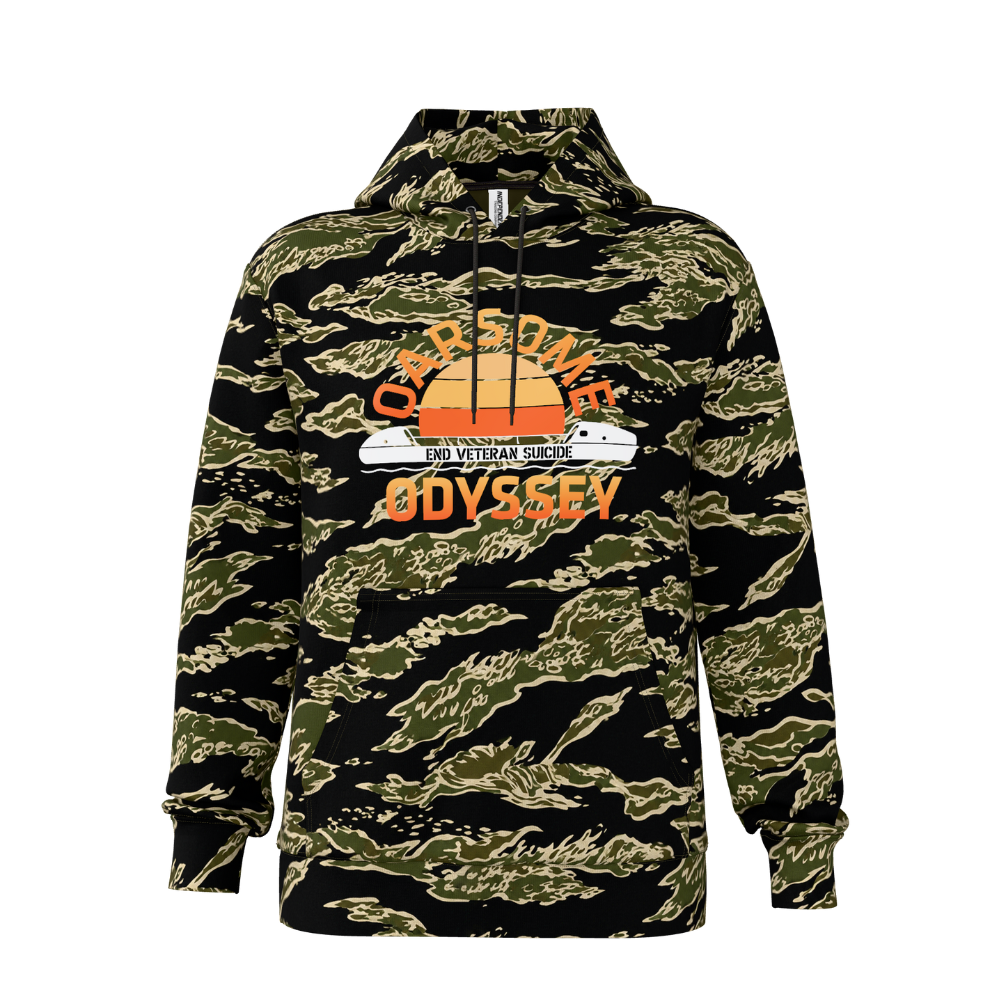 Oarsome Camo Hoodie