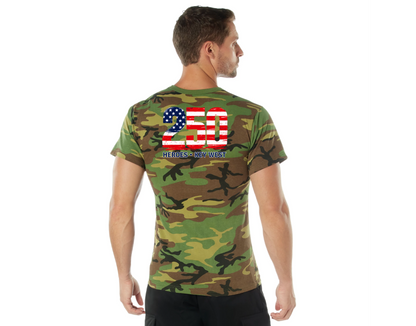 250th Celebration Tee Heroes Bar