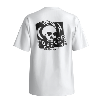Courser Racing CC Black Skulls Tee
