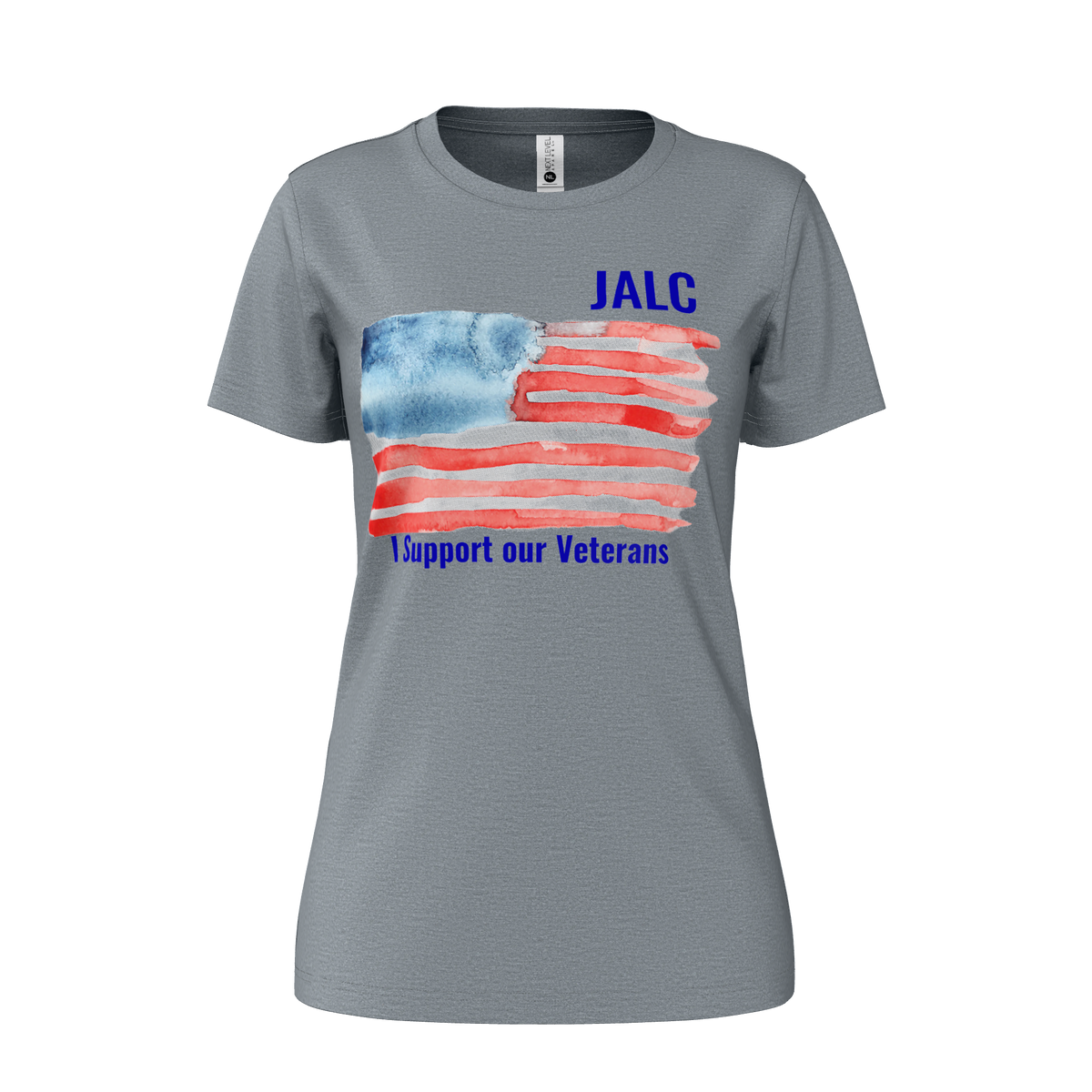 JALC Veterans Day Supporter Womens Triblend Tee