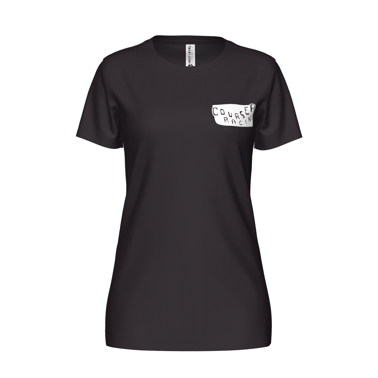 Courser Racing Women's NL Black Skull Tee