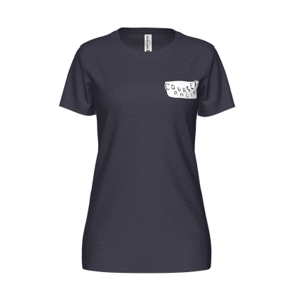 Courser Racing Women's NL Black Skull Tee