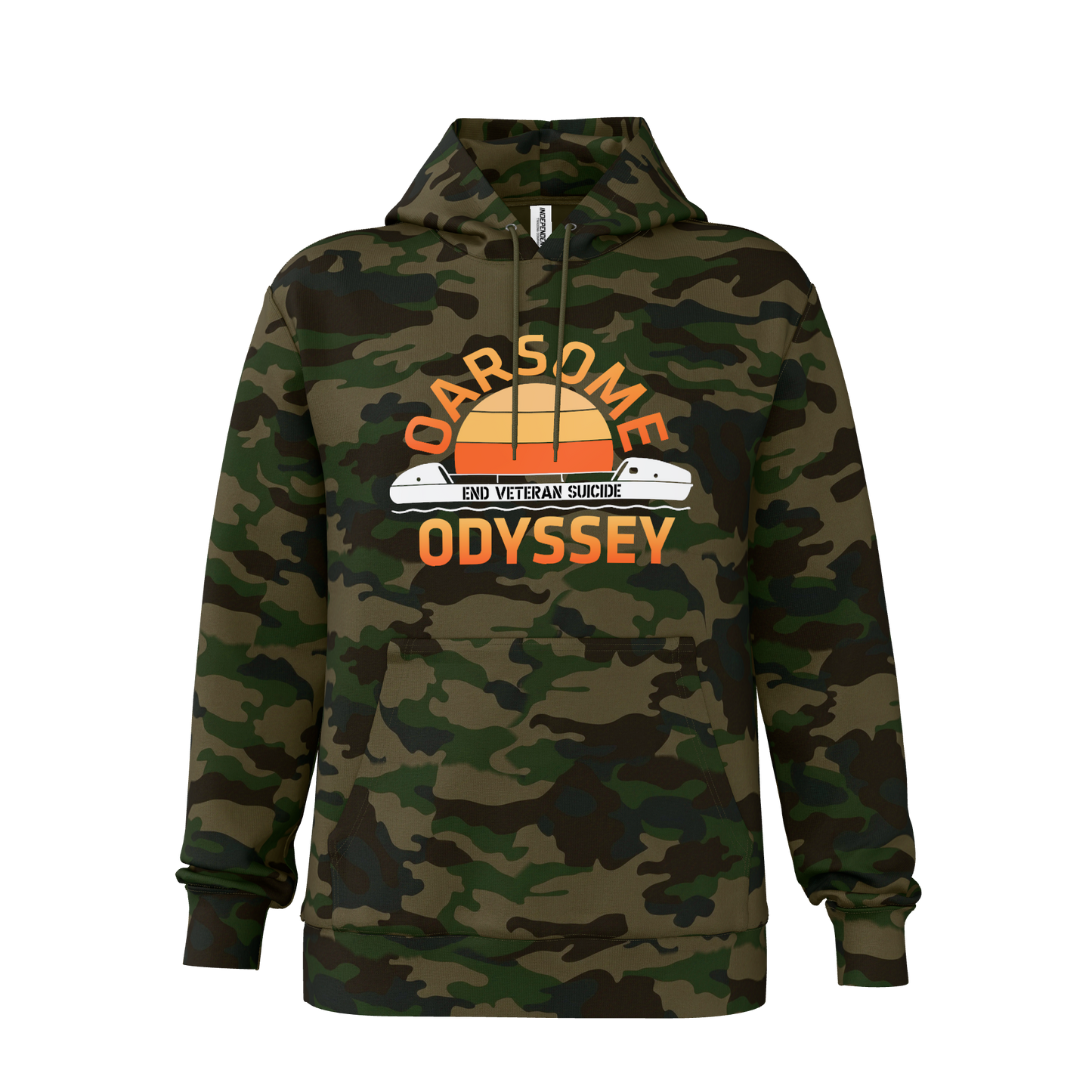 Oarsome Camo Hoodie