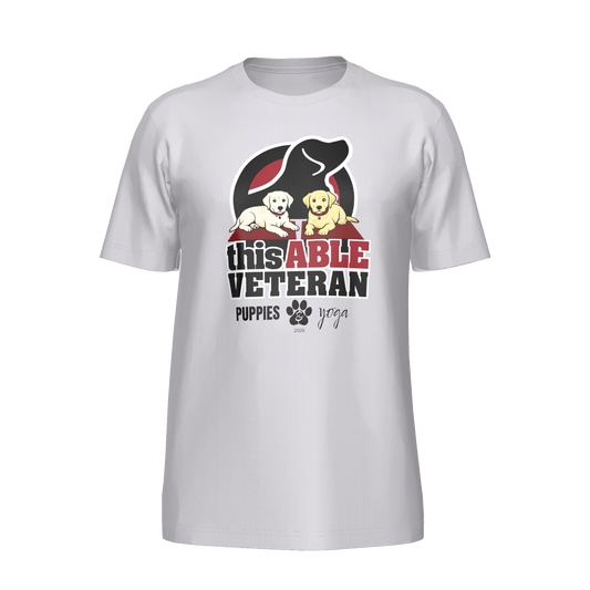 This Able Veteran Puppies & Yoga Tee